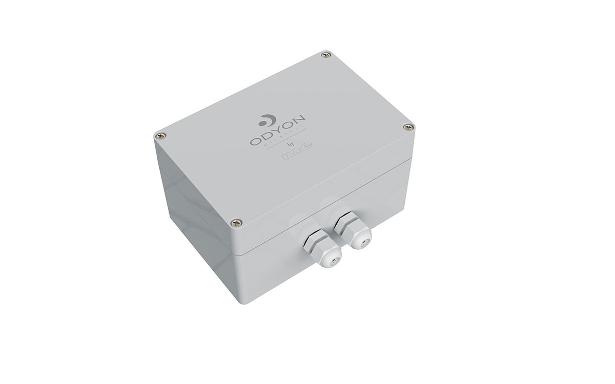 ODYON-Pro-2-Kanal-Wandempfa-nger-3D-RGB ODYON PRO 12-24V Funk-Wandempfänger/Sender 2-Kanal inkl Repeater, bis 4.000m Reichweite