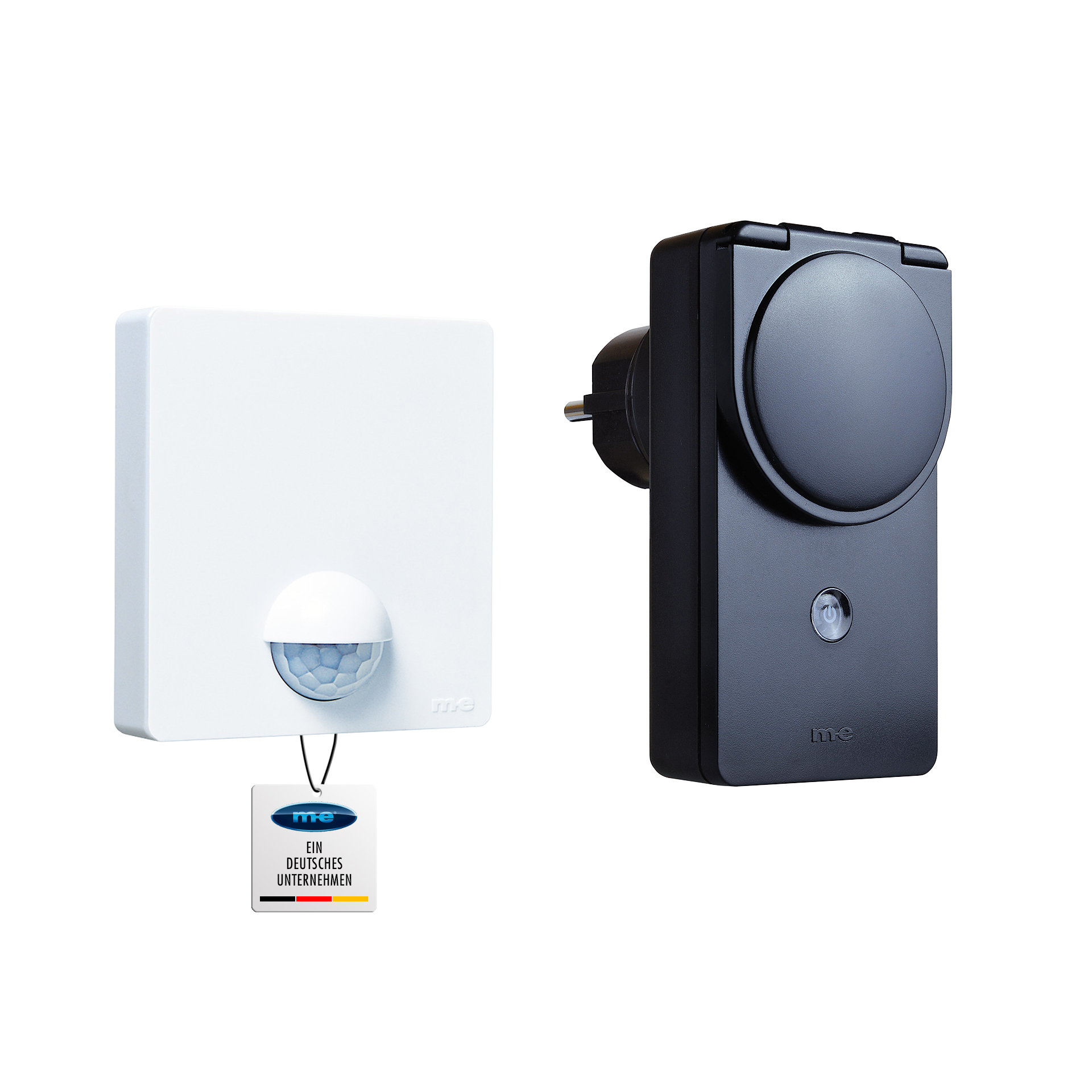 CUVEO Starterset 8, Bewegungsmelder wahlweise in Farbe schwarz oder weiß