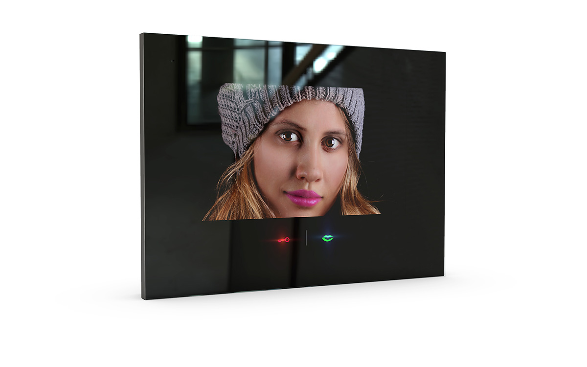 2-Fam.-Haus Set, ALU-Außenstation und IP-Innenstation (App) 7", Sensortouch &mp3