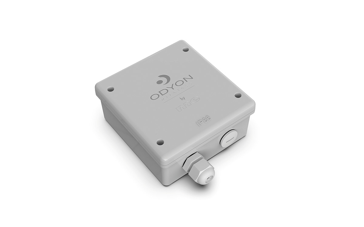 ODYON-Pro-1-Kanal-Wandempfa-nger-3D-RGB ODYON PRO 230V Funk-Wandempfänger/Sender 1-Kanal inkl Repeater, bis 4.000m Reichweite