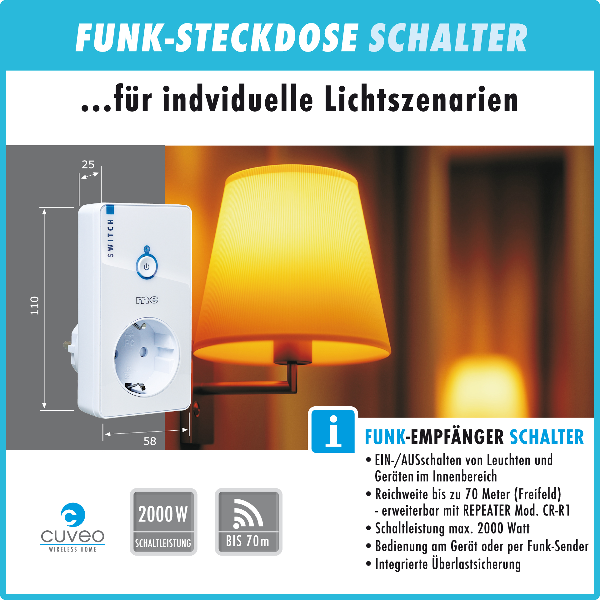 CUVEO Starterset 10, wahlweise in Farbe weiß oder schwarz