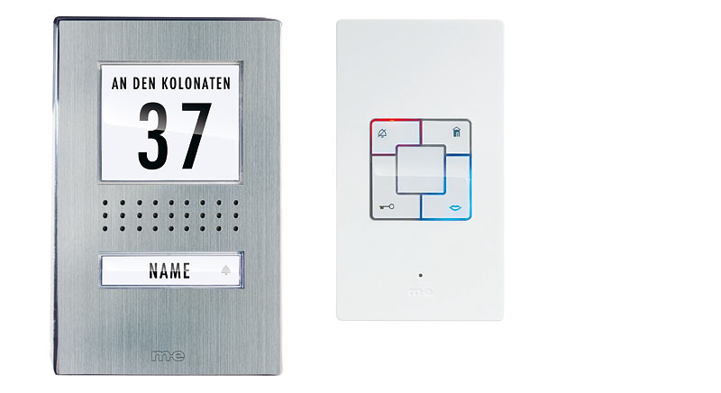 ADB-1140_800px EASY2WIRE Audio-Türsprechanlagen-Set 1/2-Fam.-Haus