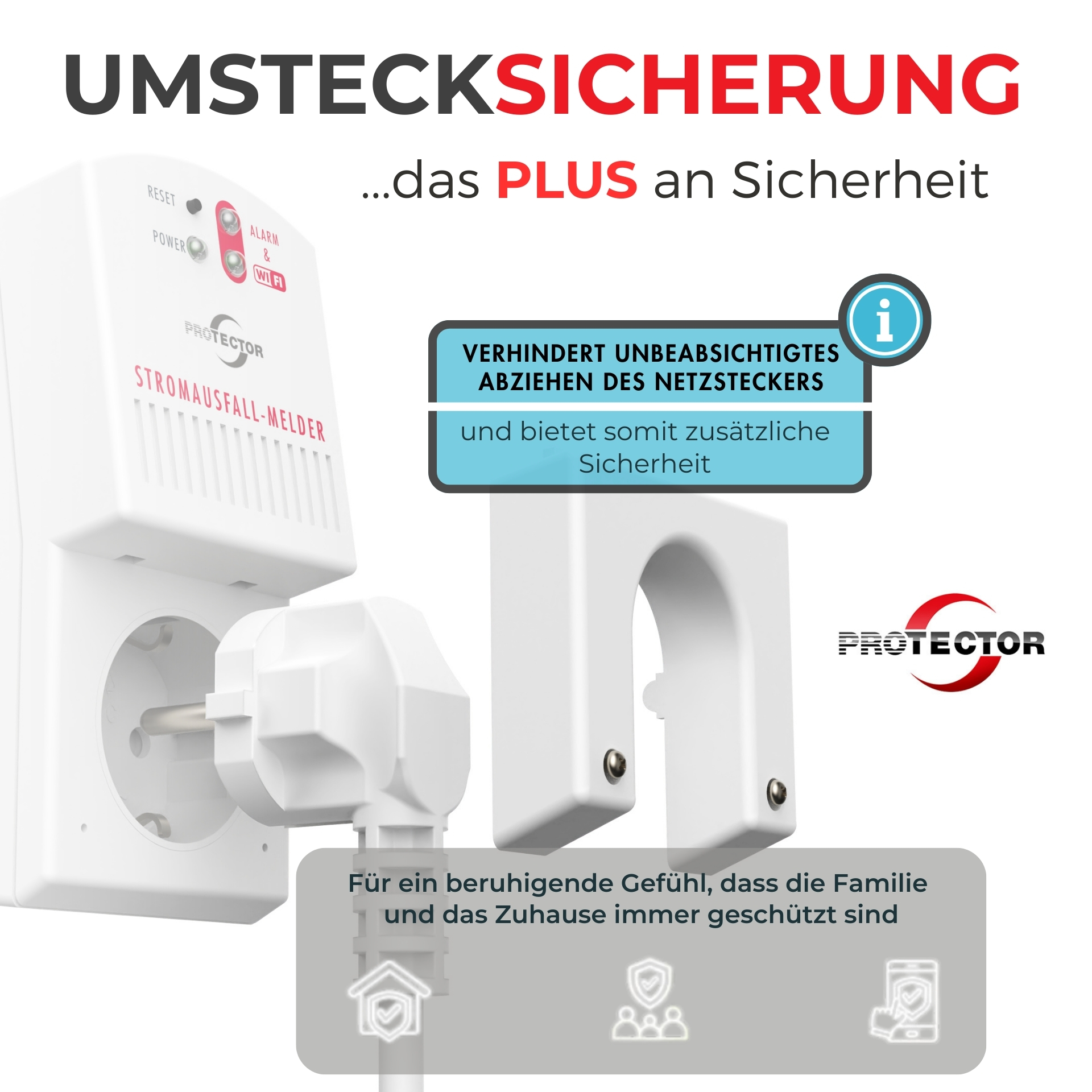 Stromausfall-Melder mit WIFI & Smartphone-App