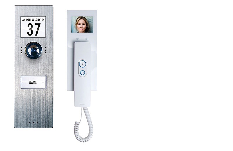 VDV-715-WW-Set_800px_Final1 1-Fam.-Haus-Set, m. Innenstation mit Hörer