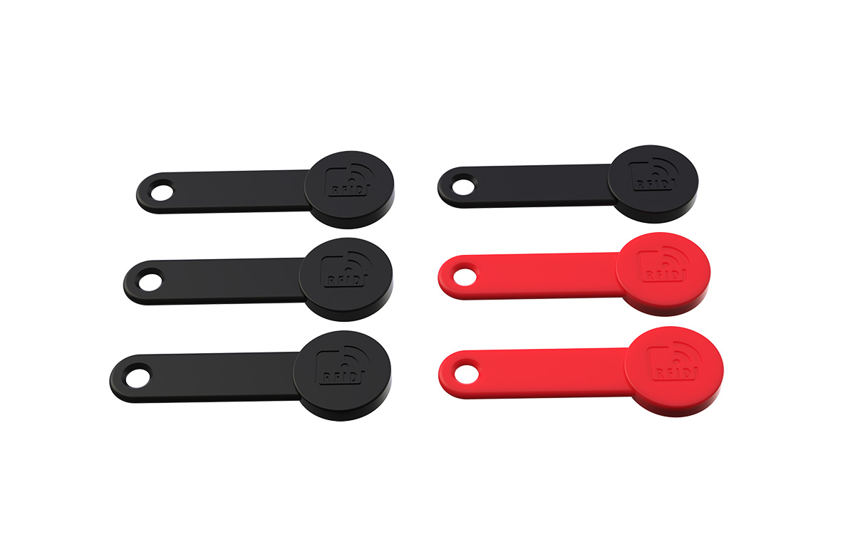 RFID-Dongle-6x-Fin1-Lieferumfang-1200-px Video Außenstation RFID ALU 1, 2-Familienhaus (AP) Farbe silber, anthrazit oder weiß