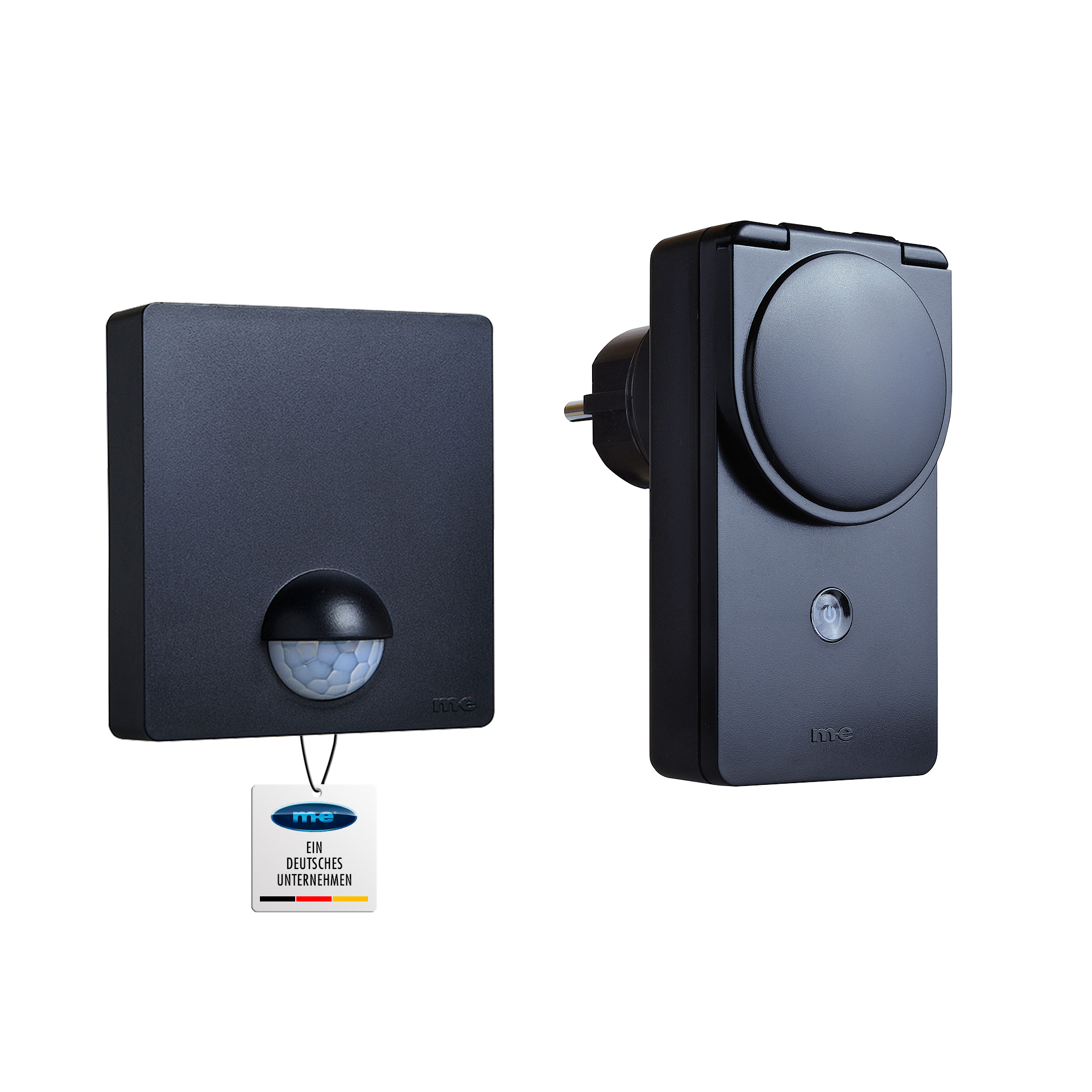 CUVEO Starterset 8, Bewegungsmelder wahlweise in Farbe schwarz oder weiß