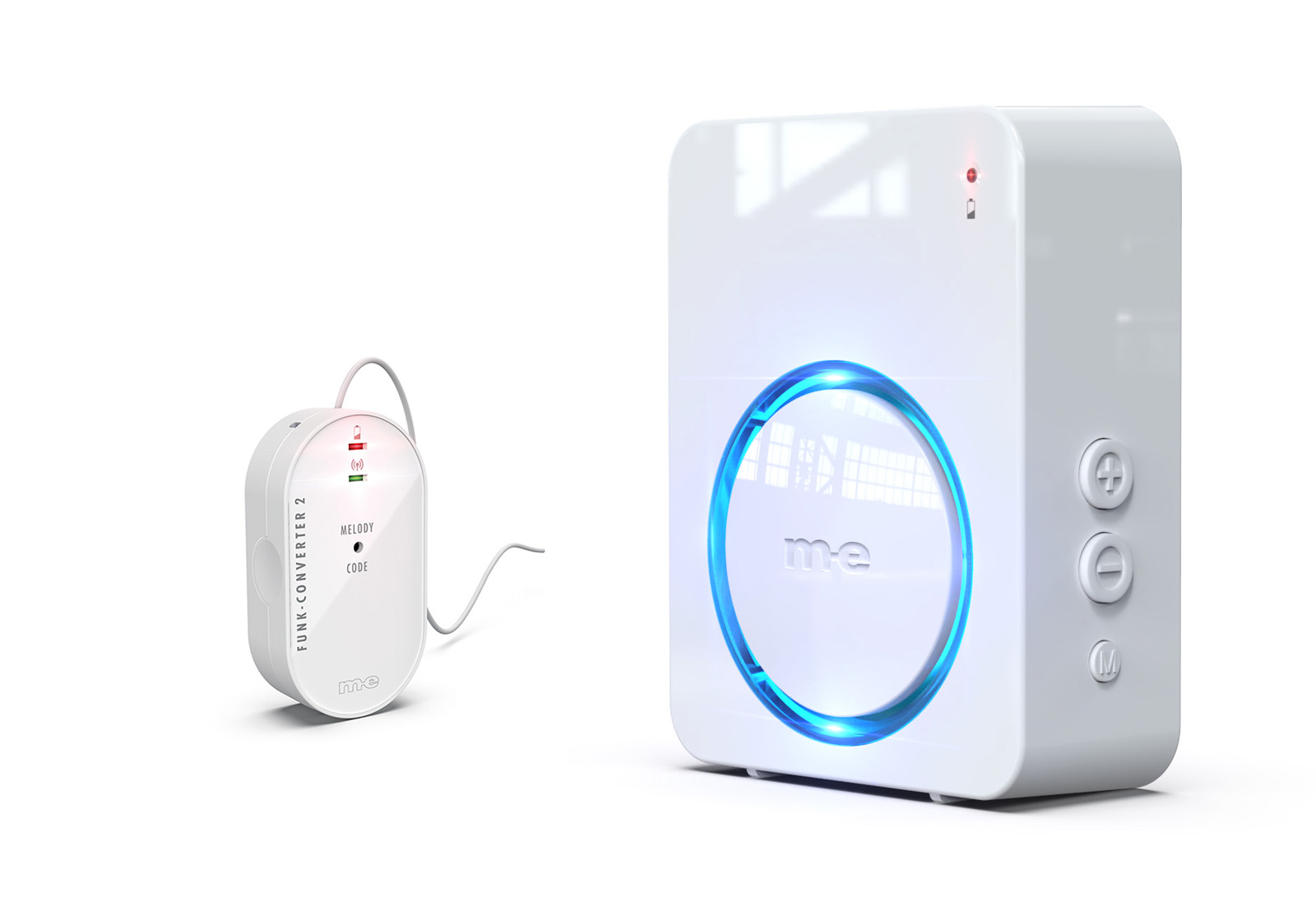 "Aus Kabel mach Funk" - Converter-Set MINI mit Funk-Empfänger, Batteriebetrieb oder mit Netzstecker "Aus Kabel mach Funk" - Converter-Set MINI mit Funk-Empfänger, Batteriebetrieb oder mit Netzstecker