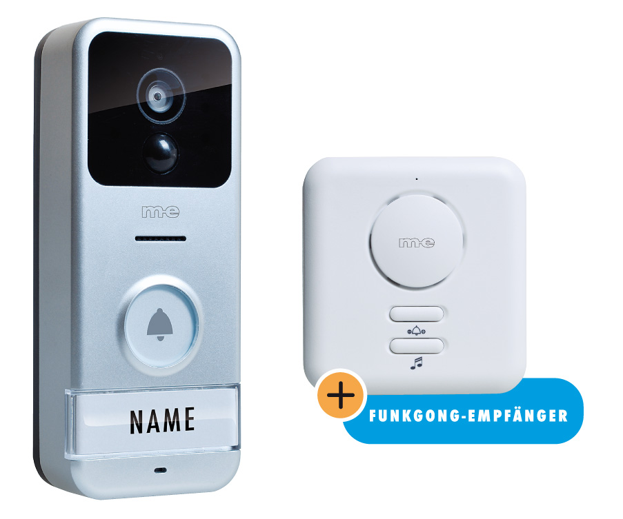 iP / WLAN Video-Türsprechstation für Smartphone, 1-Fam.-Haus