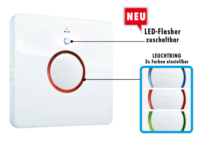 Bell-230-RX-Flasher-800px Funk-Empfänger (Bell-Serie) mit Leuchtring und Flash