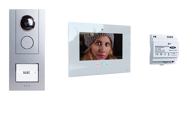 1-Fam.-Haus Set, ALU-Außenstation und IP-Innenstation (App) 7", Sensortouch &mp3 1-Fam.-Haus Set, ALU-Außenstation und IP-Innenstation (App) 7", Sensortouch &mp3