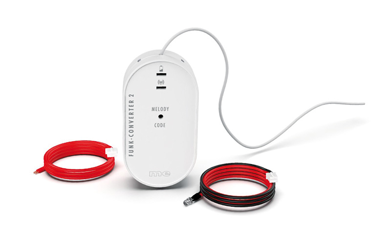 "Aus Kabel mach Funk" - Converter-Set MINI mit Funk-Empfänger, Batteriebetrieb oder mit Netzstecker "Aus Kabel mach Funk" - Converter-Set MINI mit Funk-Empfänger, Batteriebetrieb oder mit Netzstecker