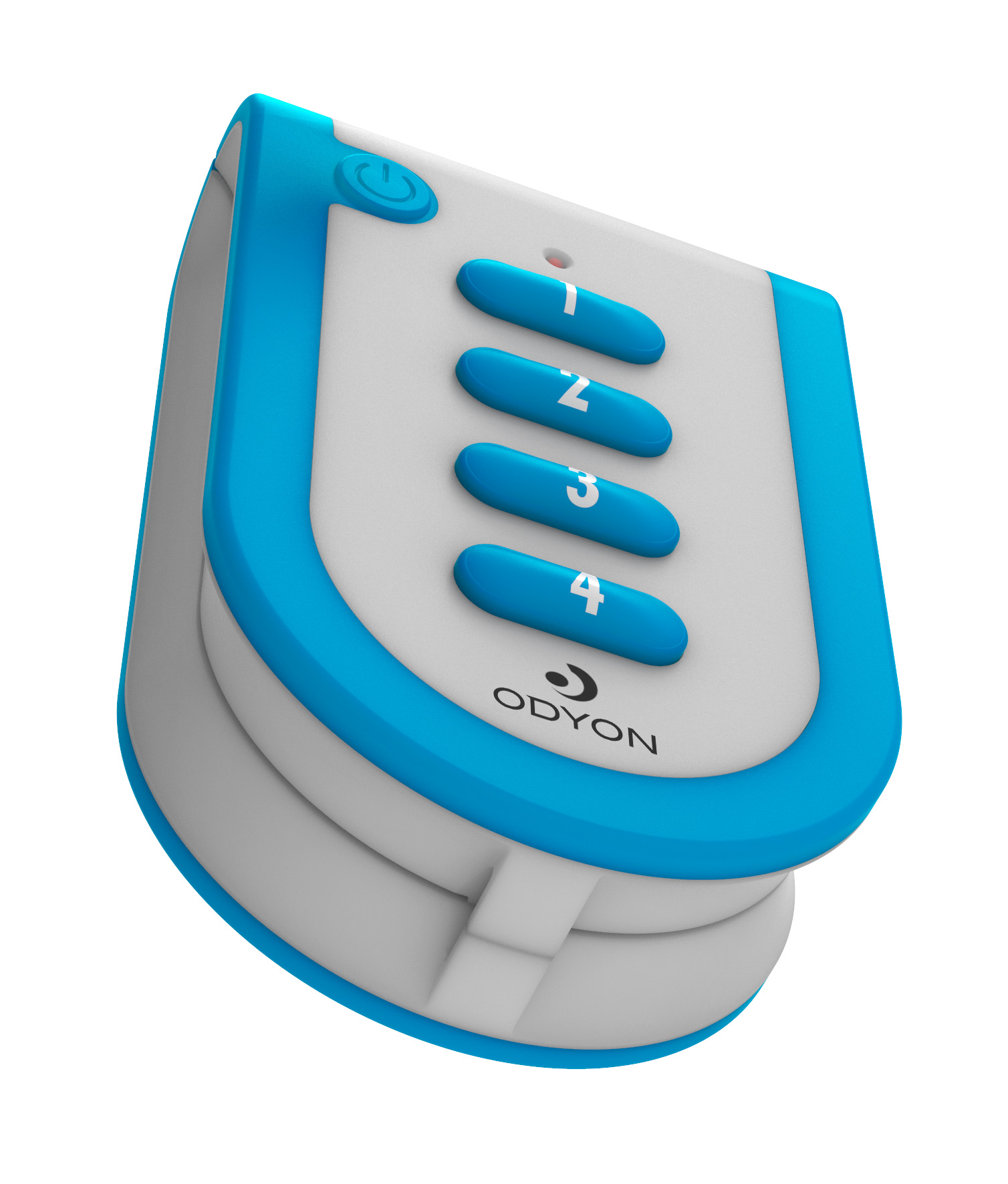 ODYON PRO Funk-Handsender/Fernbedienung mit Empfangskontrolle, 1-/2-/4-Kanal, bis 1.000m Reichweite