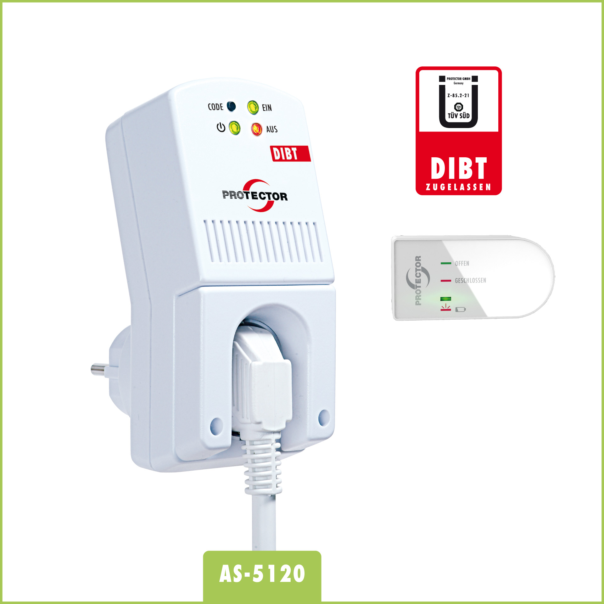 Funk-Abluftsteuerung AS-5120 DIBT