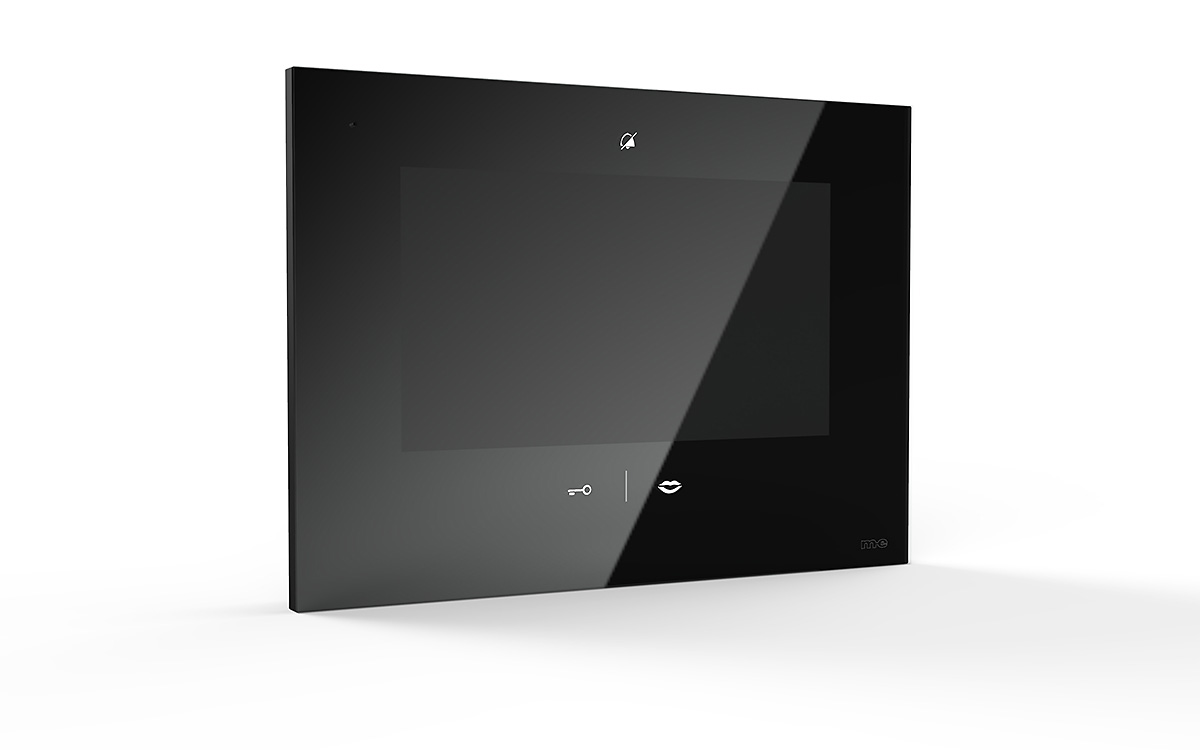 2-Fam.-Haus Set, ALU-Außenstation und IP-Innenstation (App) 7", Sensortouch &mp3
