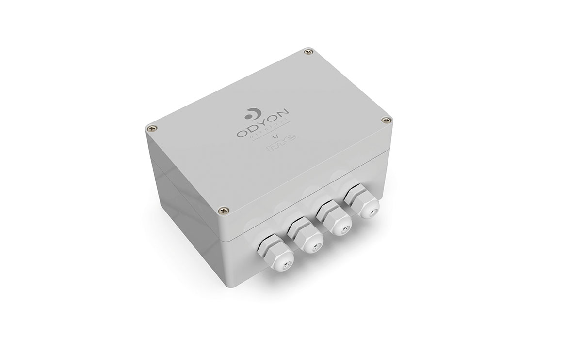 ODYON-Pro-4-Kanal-Wand-3D-RZ1-RGB ODYON PRO 12-24V Funk-Wandempfänger/Sender 4-Kanal inkl Repeater, bis 4.000m Reichweite